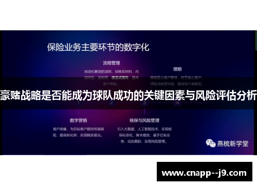 豪赌战略是否能成为球队成功的关键因素与风险评估分析 豪赌战略是否能成为球队成功的关键因素与风险评估分析